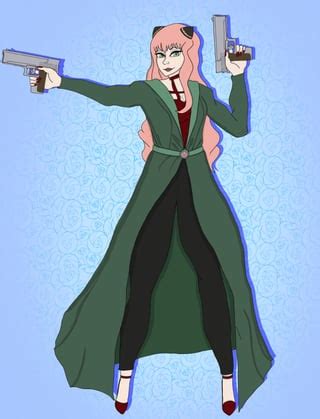 Grown up Anya Forger by BlackFuryArt on DeviantArt